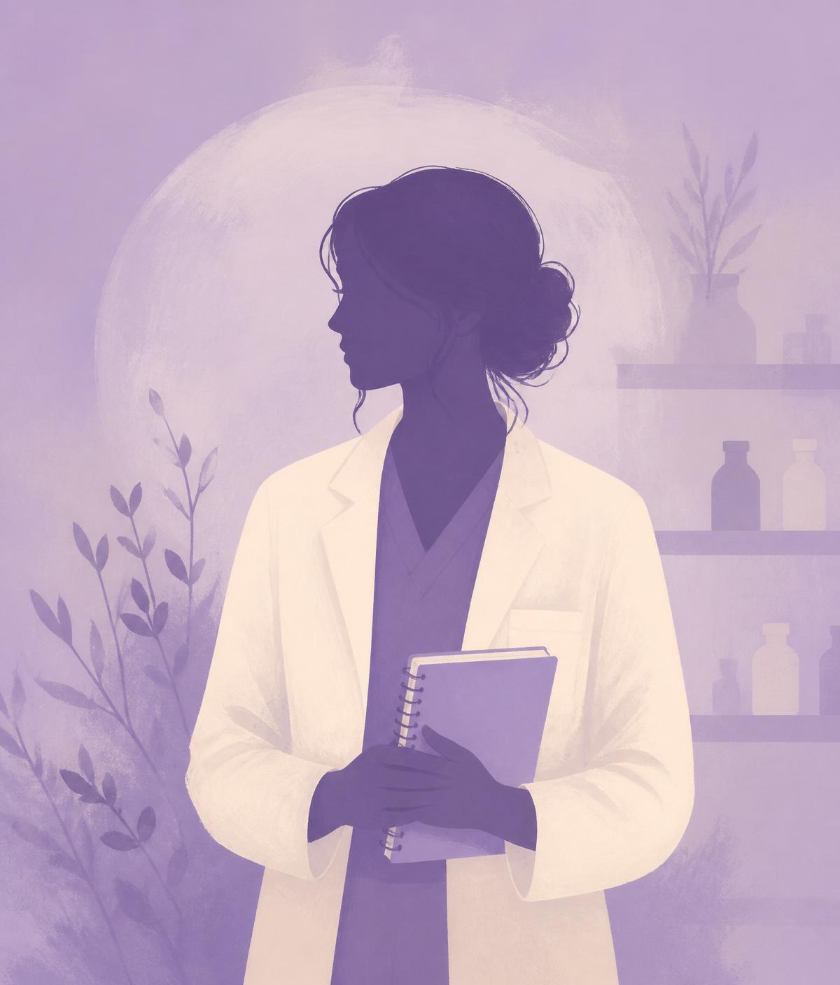 Portrait illustration of the founder